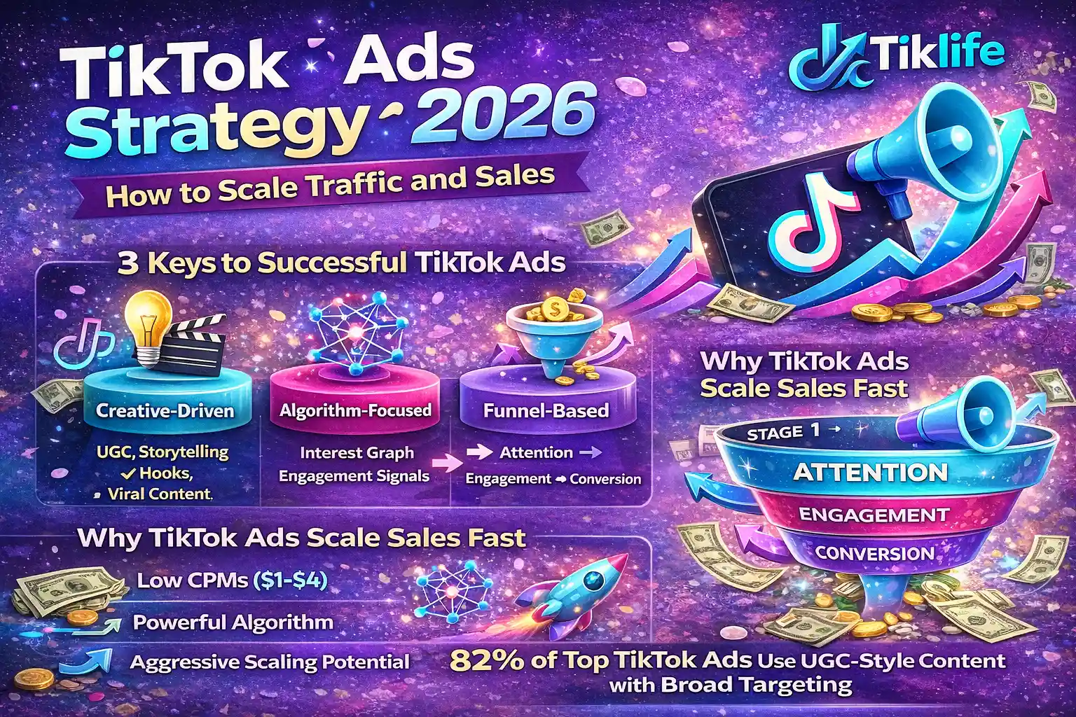 TikTok Ads Strategy 2026: How to Scale Traffic and Sales