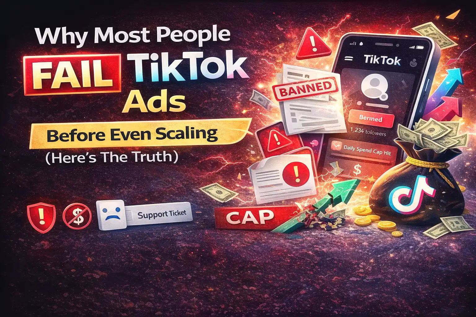 Why Most TikTok Ads Fail Before Scaling (It’s Not Your Creatives)